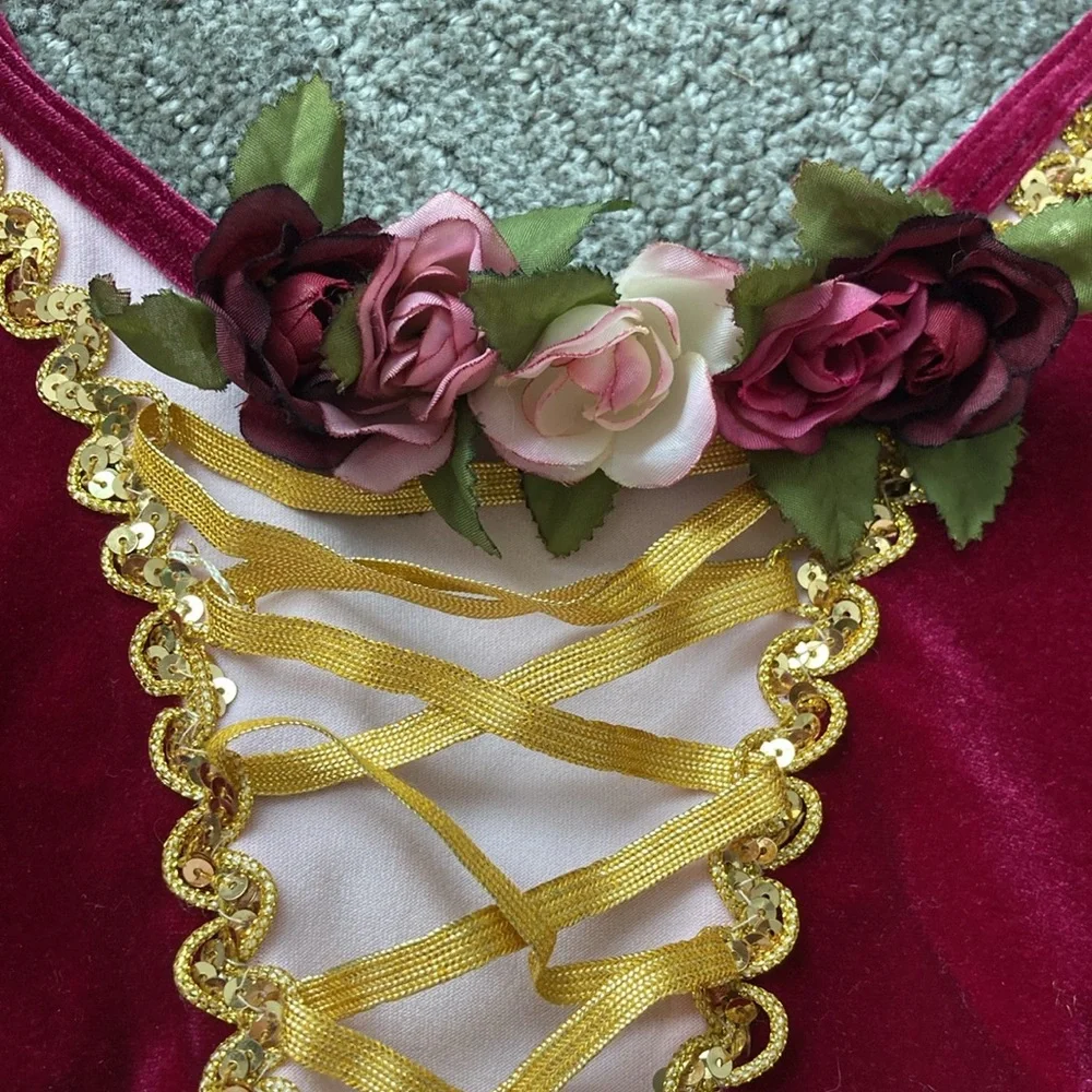 Wolff Fording & Company Infant Size Velvet w/ Tutu Leotard